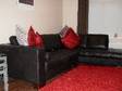 Brown Leather Corner Sofa - Excellent Condition Brown....